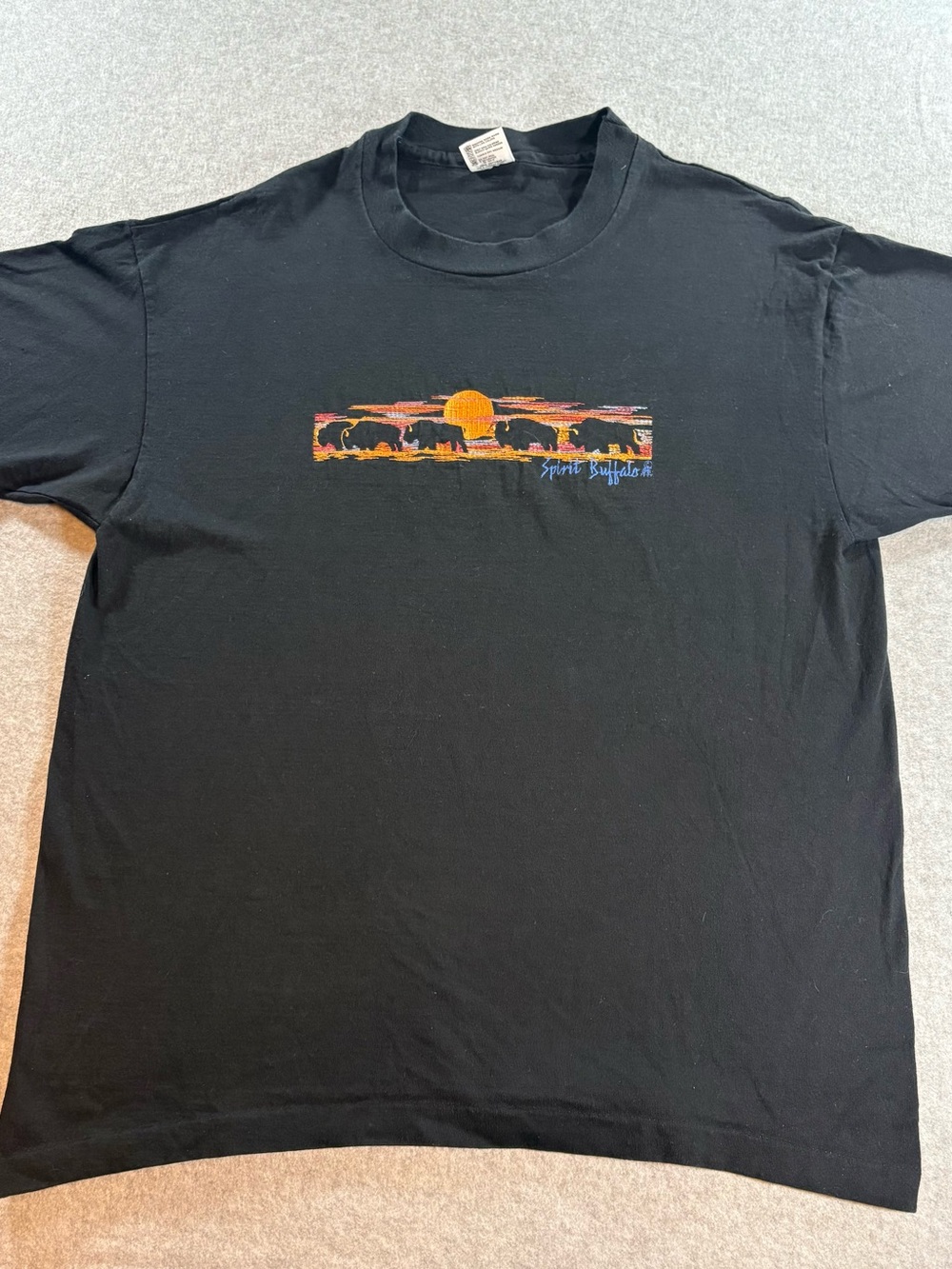 Vintage Lakota Spirit Buffalo Shirt